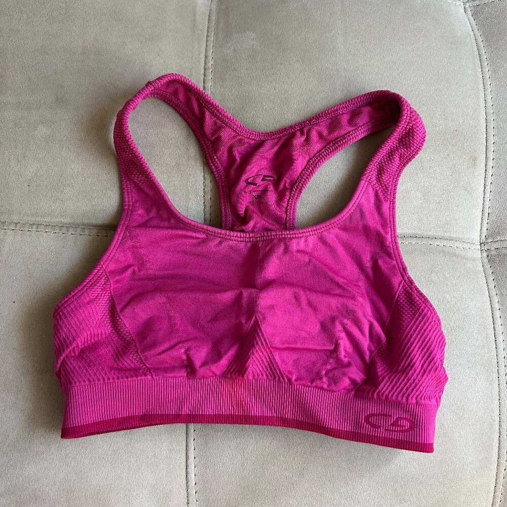 Hot Pink Sports Bra